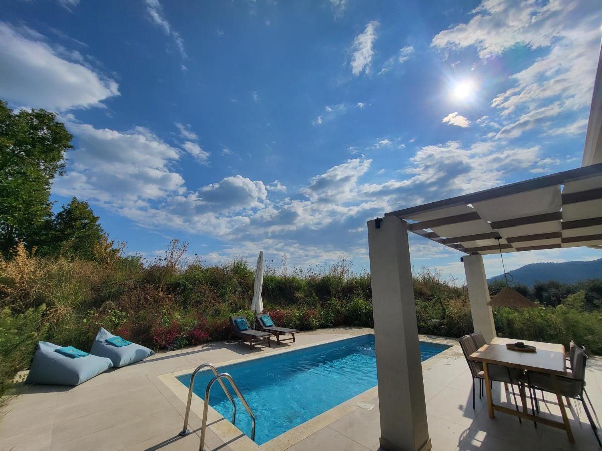 Casa O' - Moderne Villa Mit Grosser Terrasse Und Privatem Swimmingpool Skála Potamiás Exterior foto